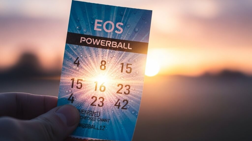 이오스파워볼게임 사이트 추천 ㅡ이오스파워볼하는법